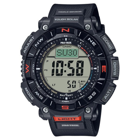 Casio Pro Trek PRG340-1 Silver quartz resin watch