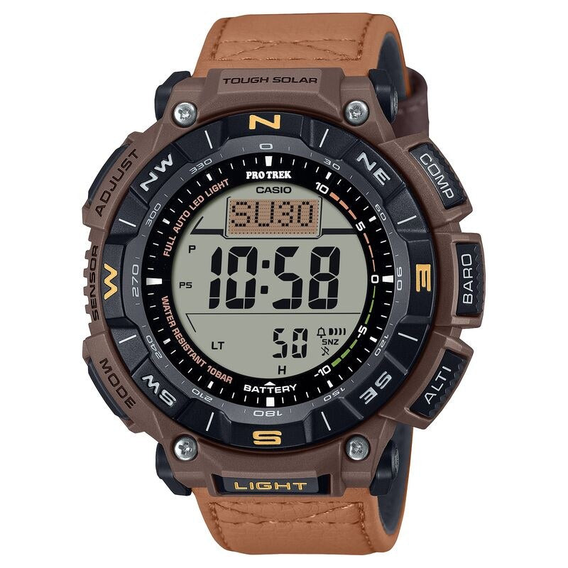 Casio Pro Trek PRG340L-5 Silver quartz resin watch