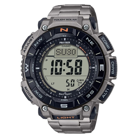 Casio Pro Trek PRG340T-7 Silver quartz resin watch