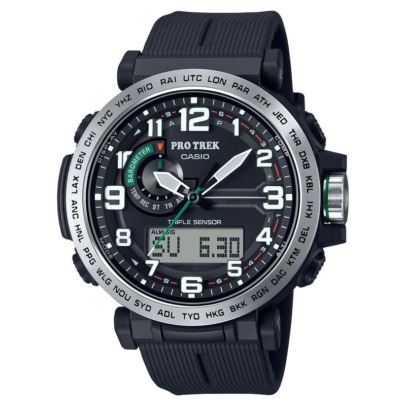 Casio Pro Trek PRG601-1 Black quartz resin watch