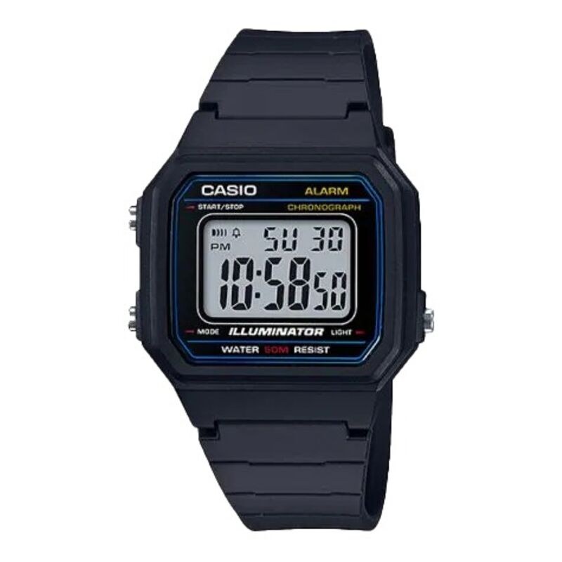 Casio Classic W217H-1AV Silver quartz resin watch