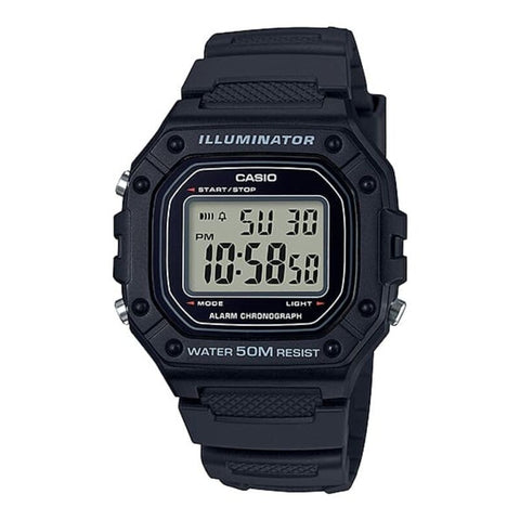 Casio Classic W218H-1AV Grey quartz resin watch
