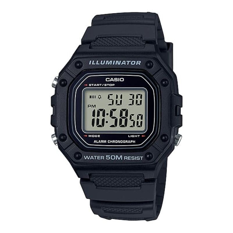 Casio Classic W218H-1AV Grey quartz resin watch