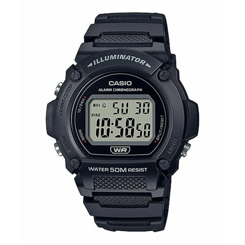 Casio Classic W219H-1AV Silver quartz resin watch