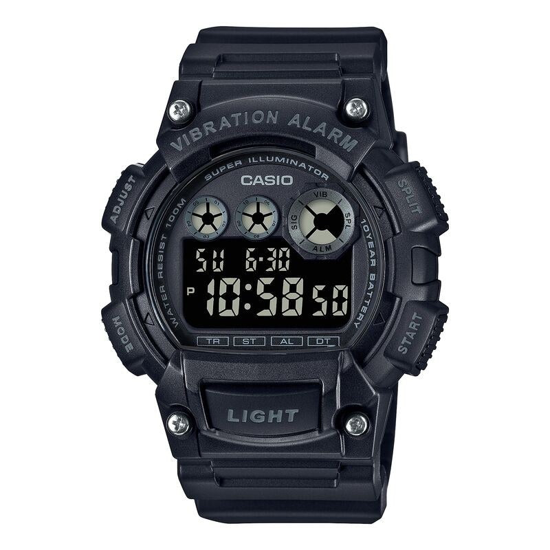 Casio Classic W735H-1BV Black quartz resin watch