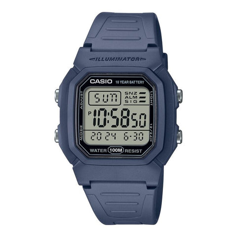 Casio Classic W800H-2AV Silver quartz resin watch