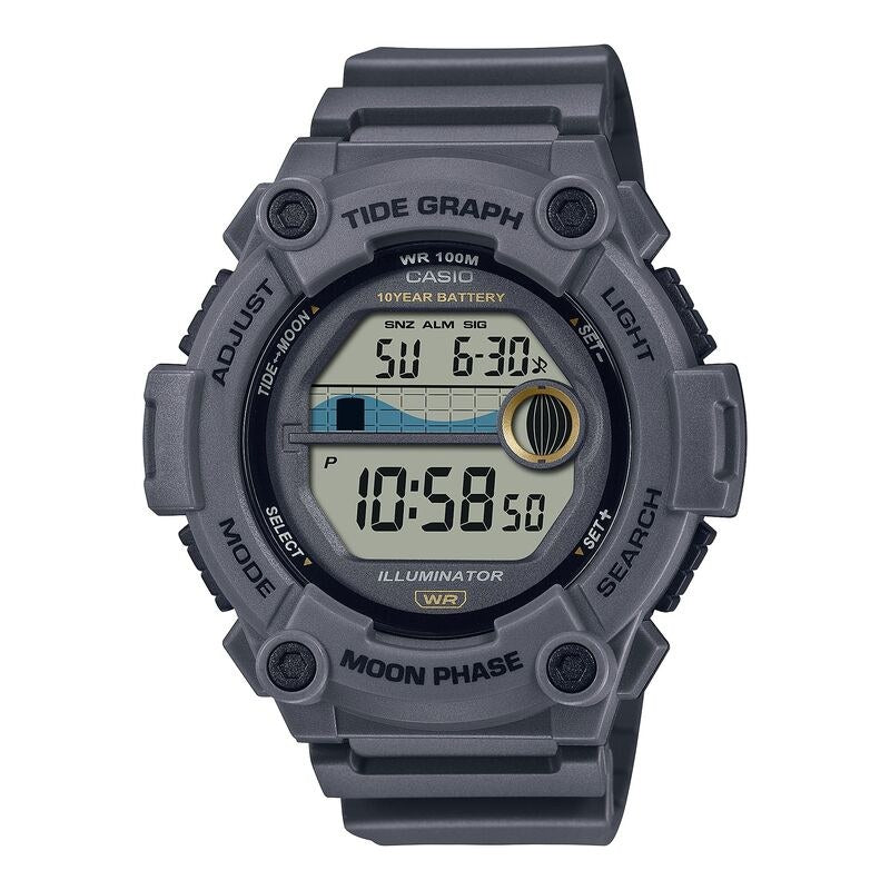 Casio Classic WS1300H-8AV Silver quartz resin watch