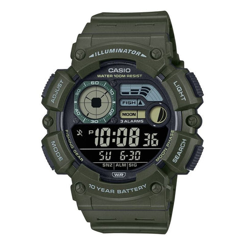 Casio Classic WS1500H-3BV Black quartz resin watch