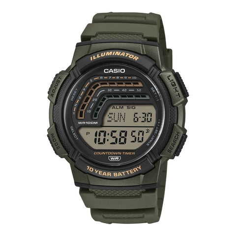 Casio Classic WS1800-3AV Grey quartz resin watch